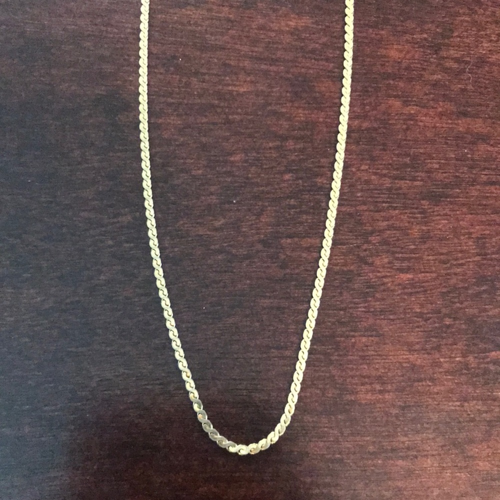 Vintage Monet 16” Gold Chain